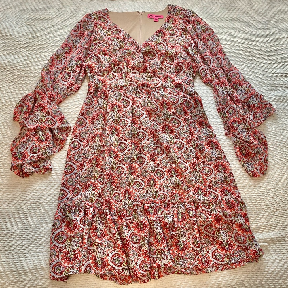 Ruffled Betsy Johnson Dress